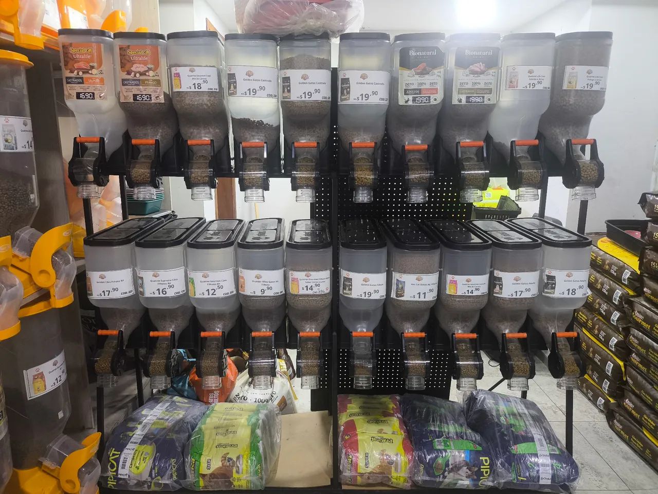 Dispenser pra ração pet shop - Foto 4