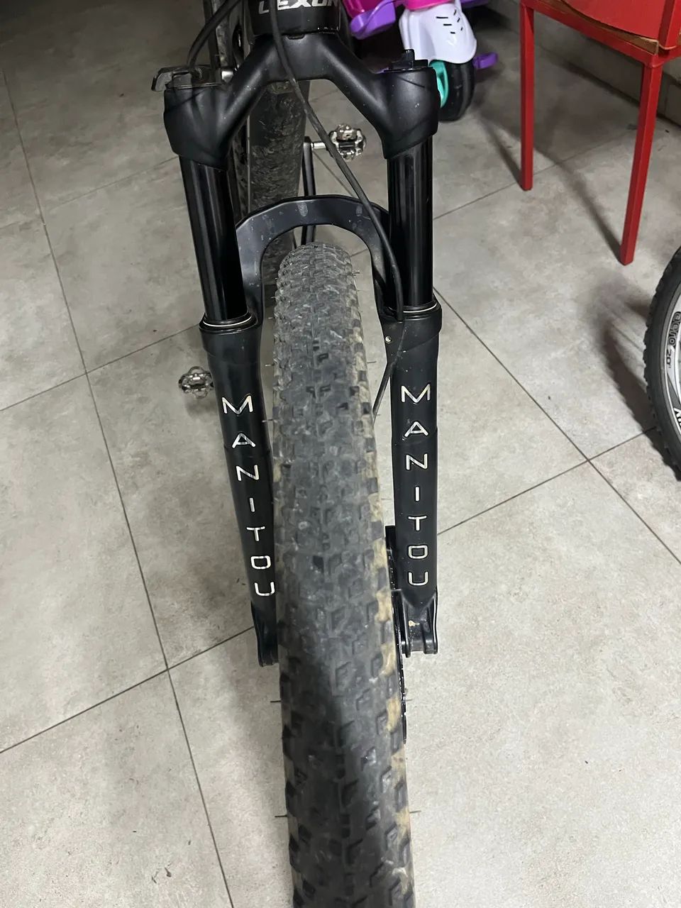 Suspensao manitou machete comp - Foto 4
