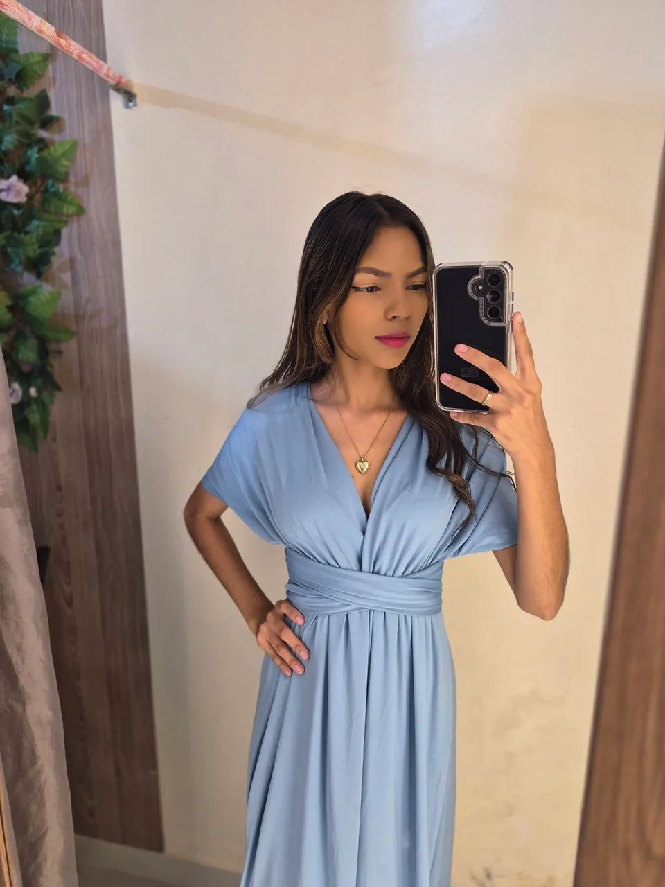 Vestido Multi-formas azul - Foto 2