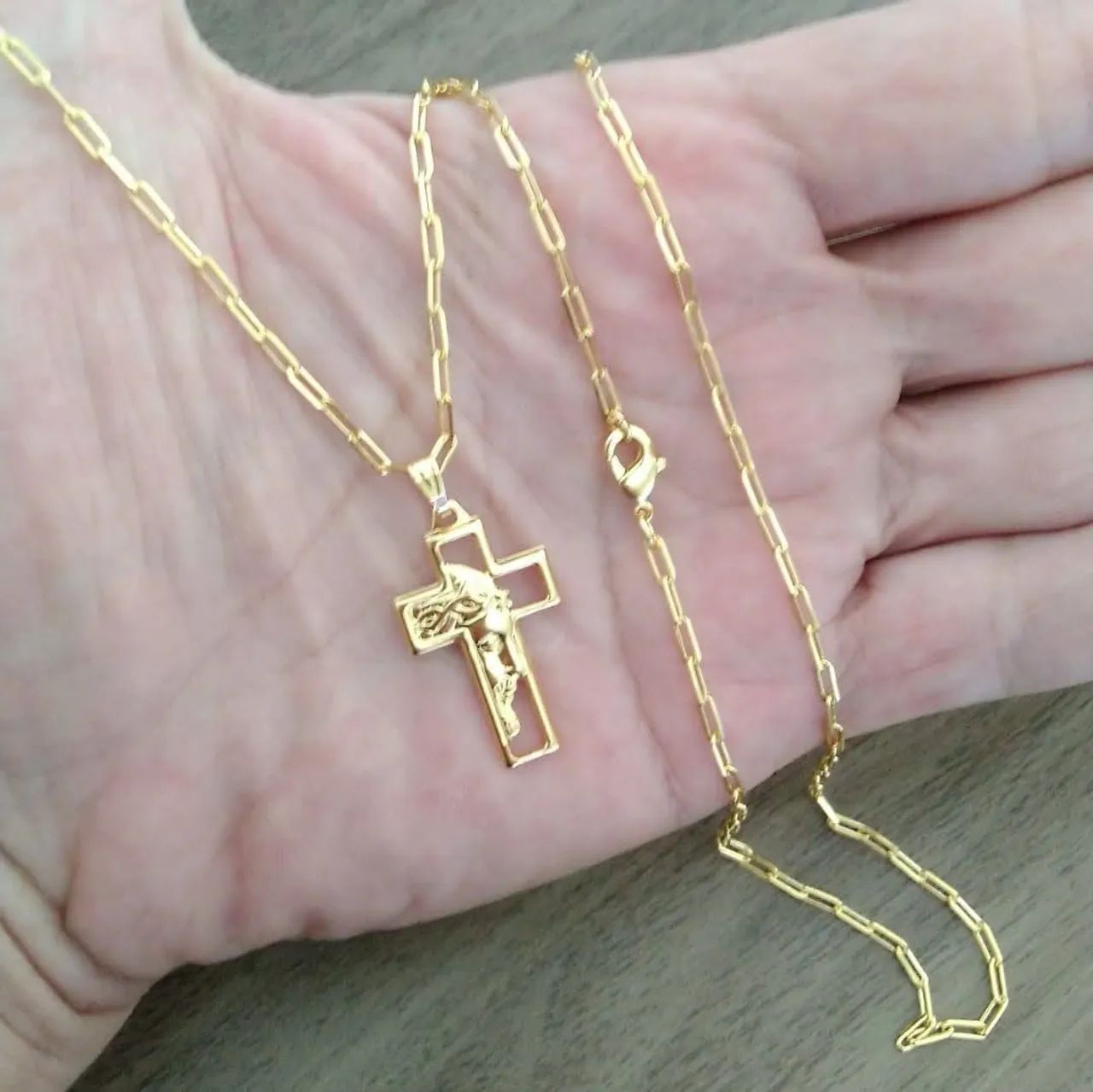 Corrente banhada a ouro 18k  - Foto 4
