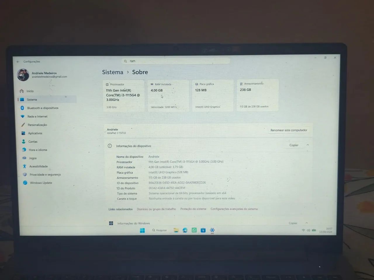 Notebook Lenovo - Foto 2
