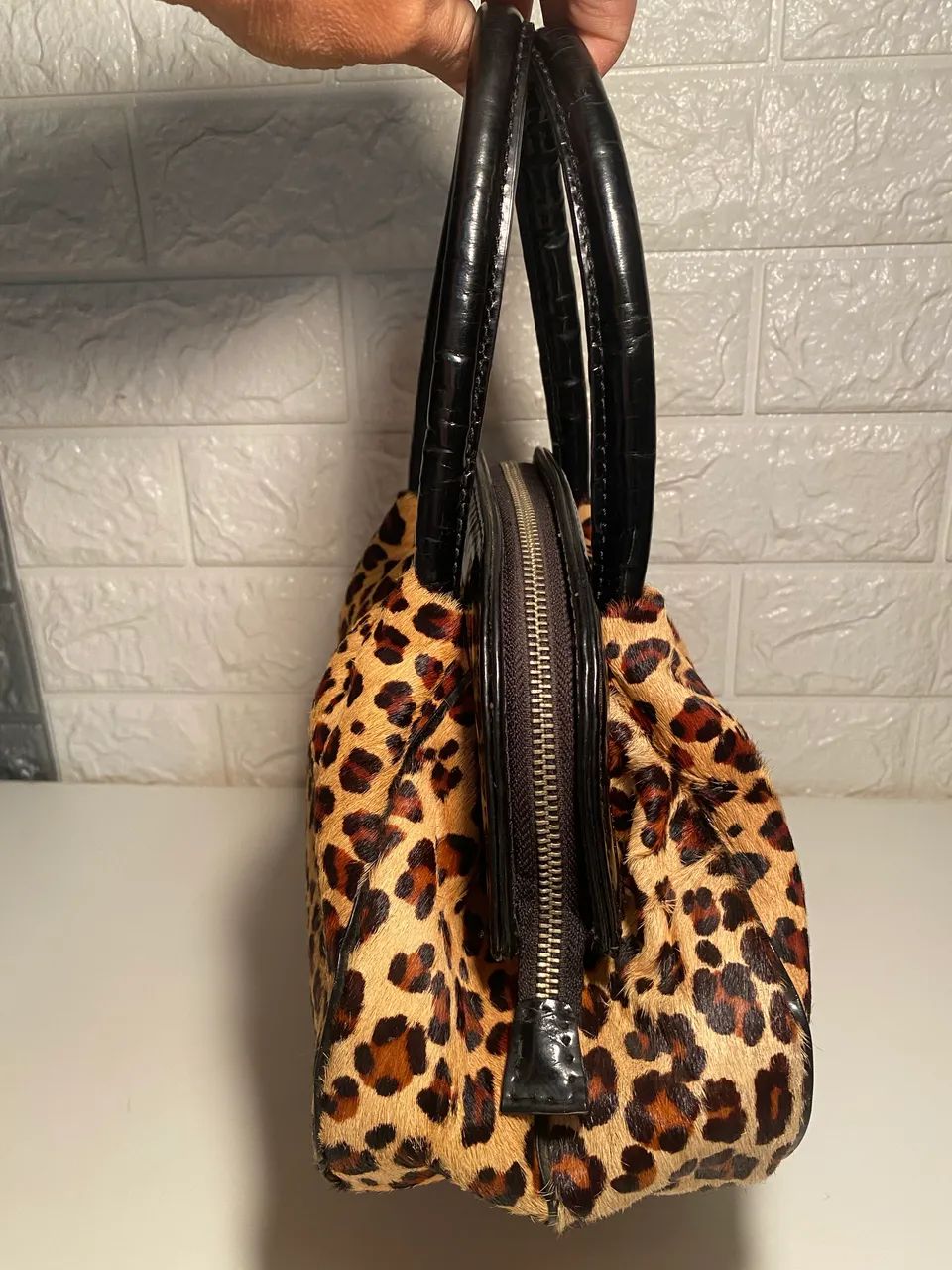 Bolsa de mão Collato em couro legítimo - Foto 5
