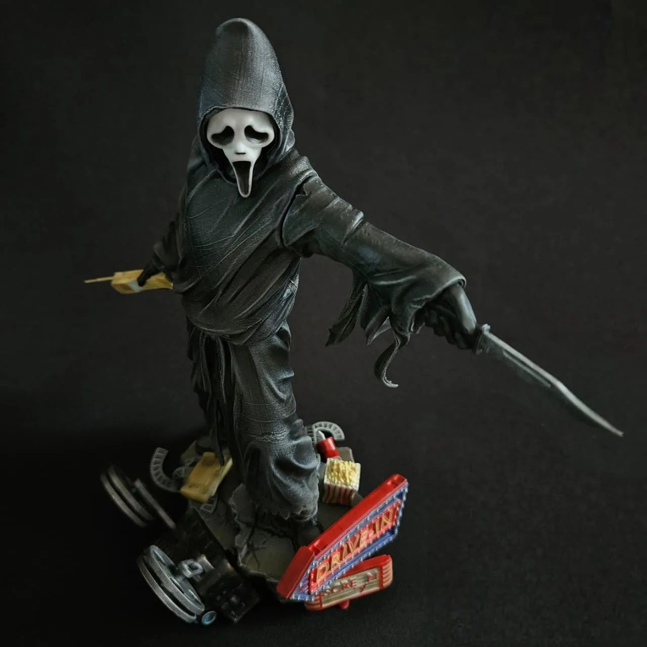 Ghostface - Pânico - Estátua colecionável - Foto 2
