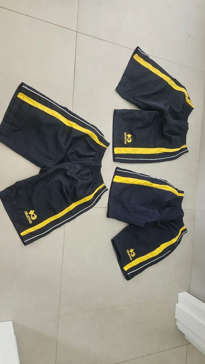 Bermudas colégio objetivo yedon - Foto 2