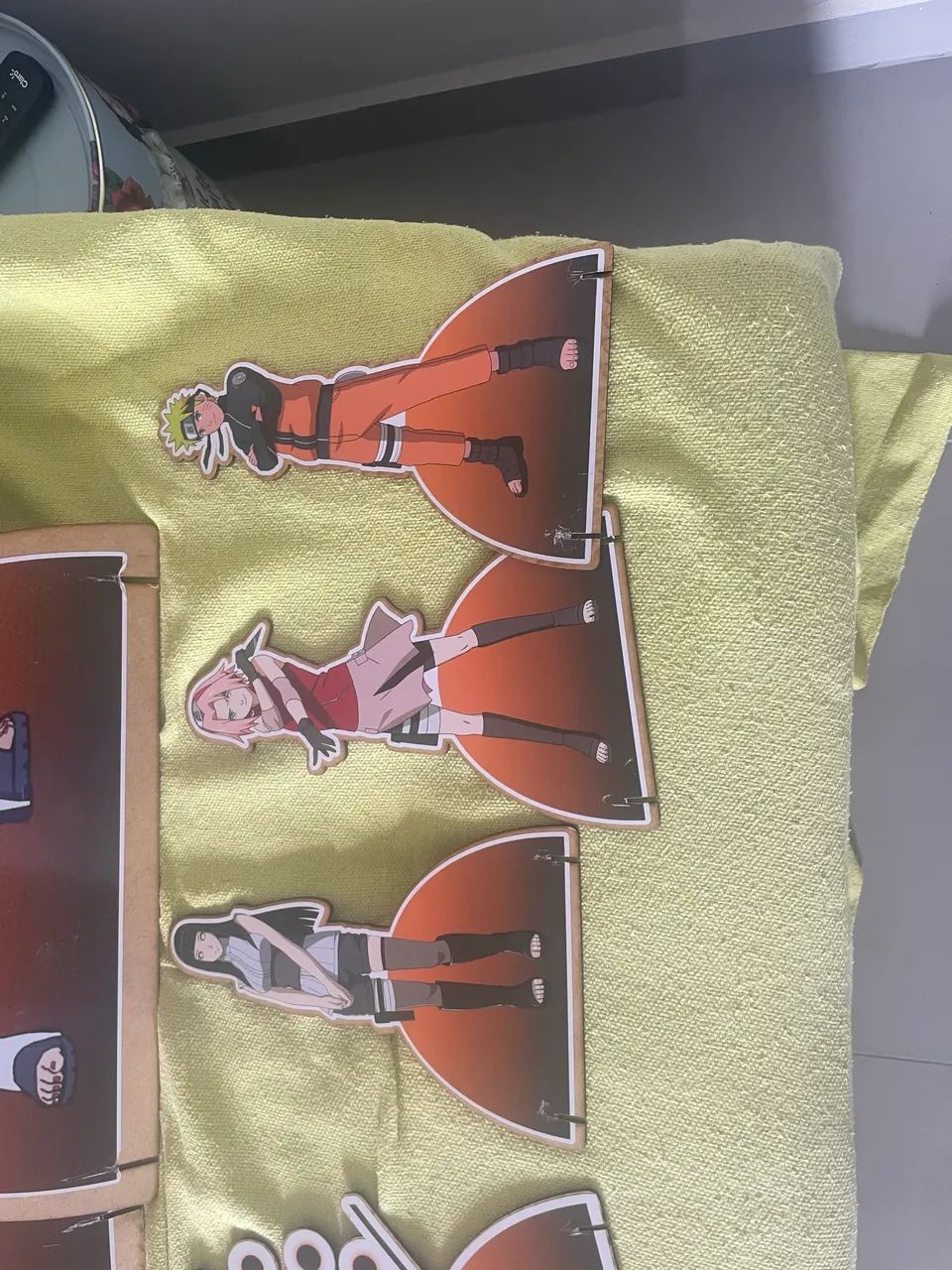 Decoração Aniversário Naruto em MDF - Foto 4
