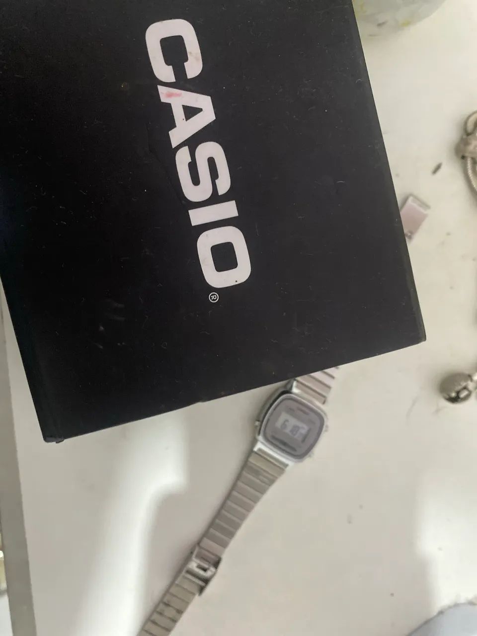 RELÓGIO CASIO PRATA FEMININO,FQÇO ACORDO DE VALOR 
