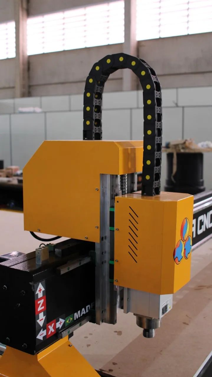 Router CNC D3020 - Mesa vàcuo - Spindle 8CV - Coletor de pó - Foto 5