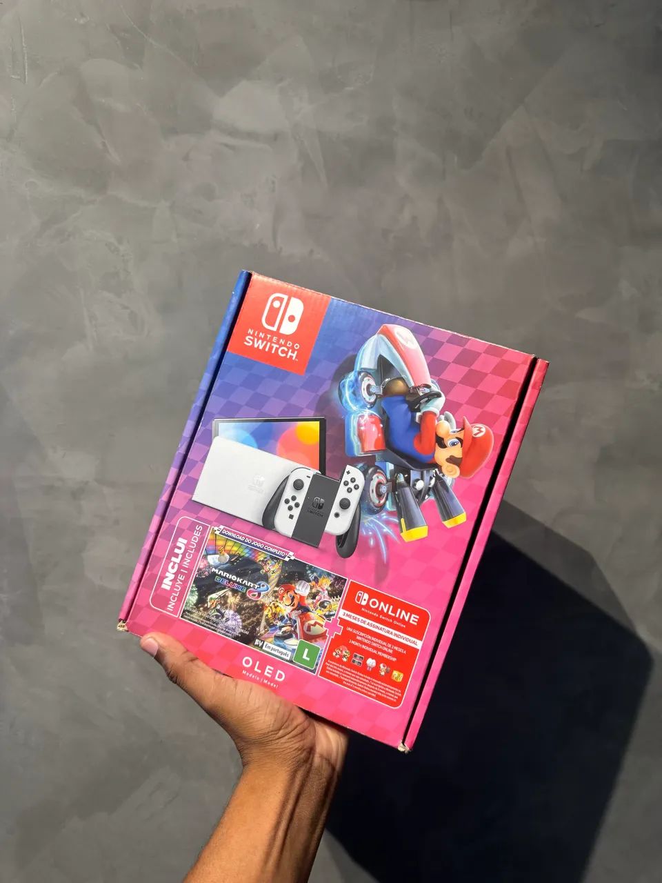 Nitendo switch oled zero com caixa  - Foto 2