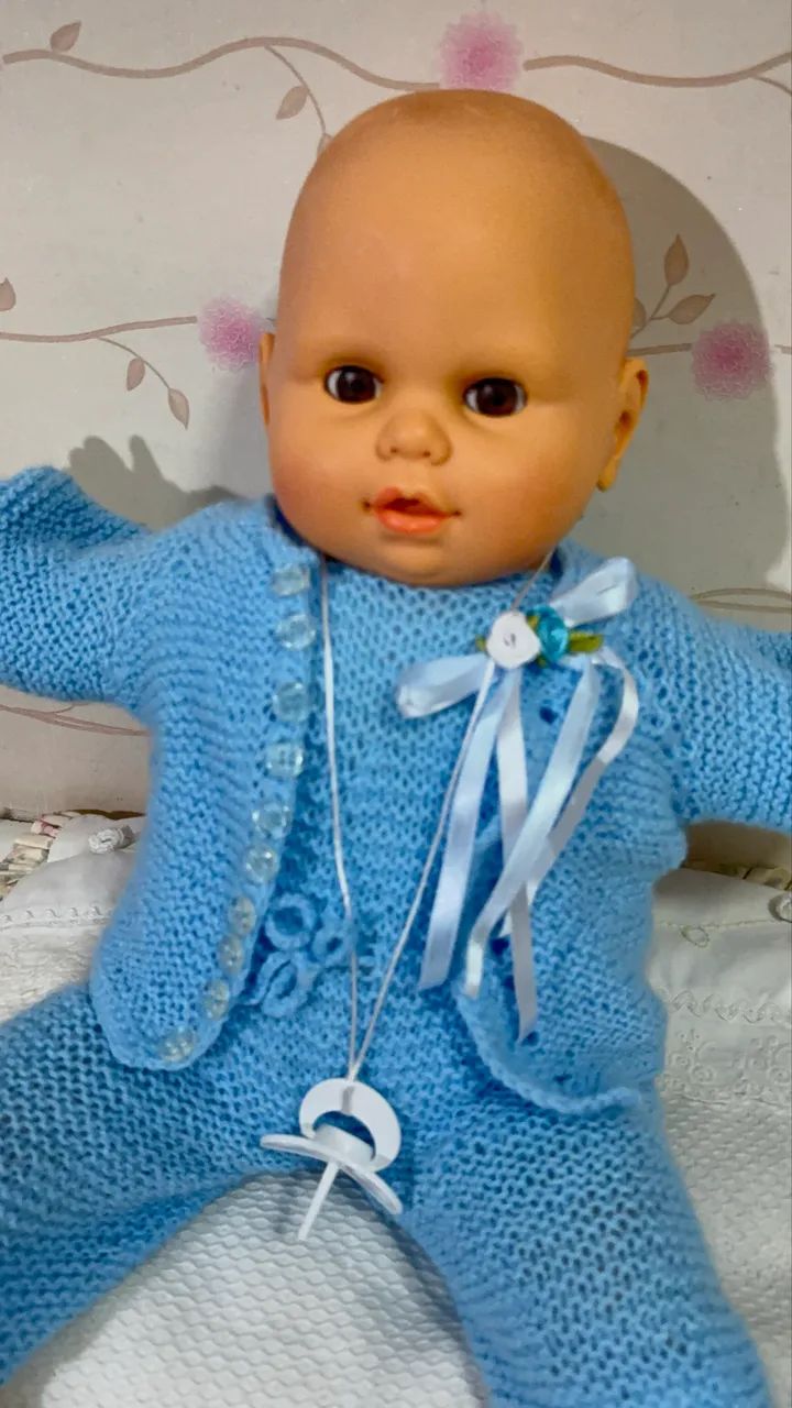 Boneco meu bebê estrela menino  - Foto 4