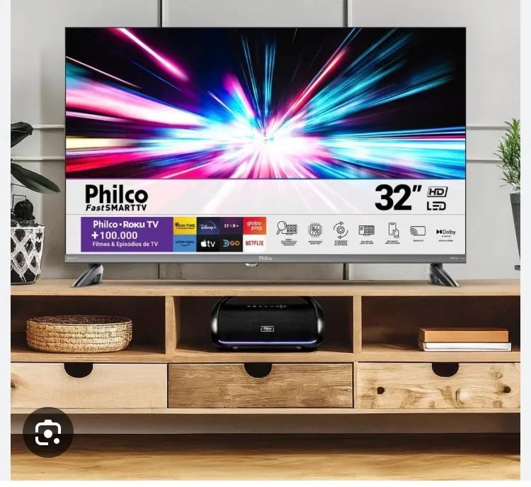 Tv Philco 32 polegadas Roku tv - Foto 2