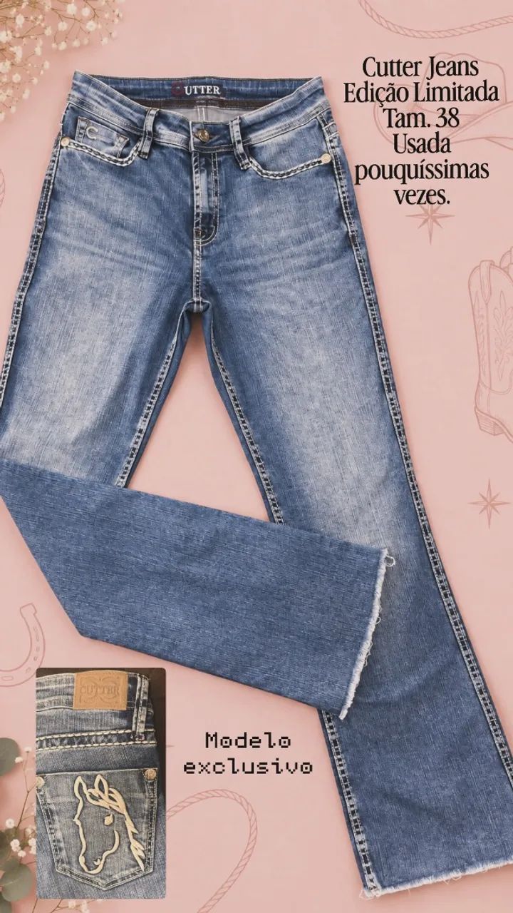 Calça jeans Cutter Edição limitada  - Foto 2