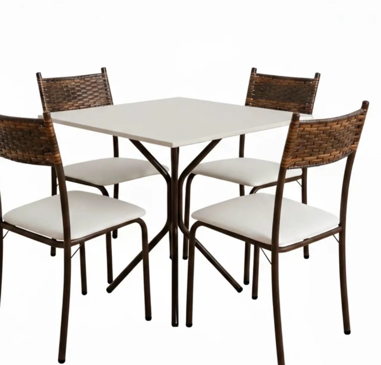 Mesa com 4 Cadeiras em Granito - Excelente Estado - Foto 2