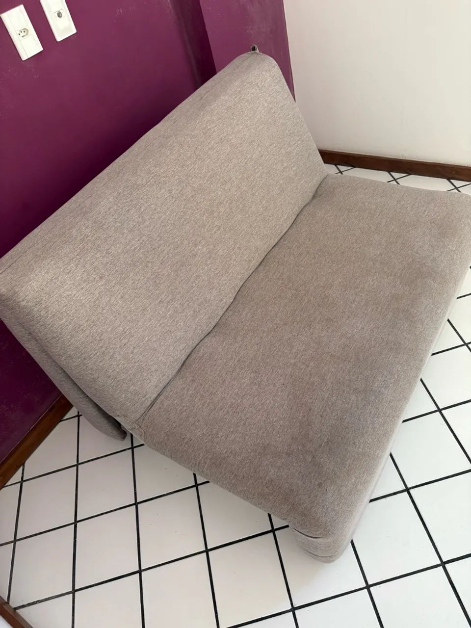 Sofá cama Tok Stok reformado - Foto 3