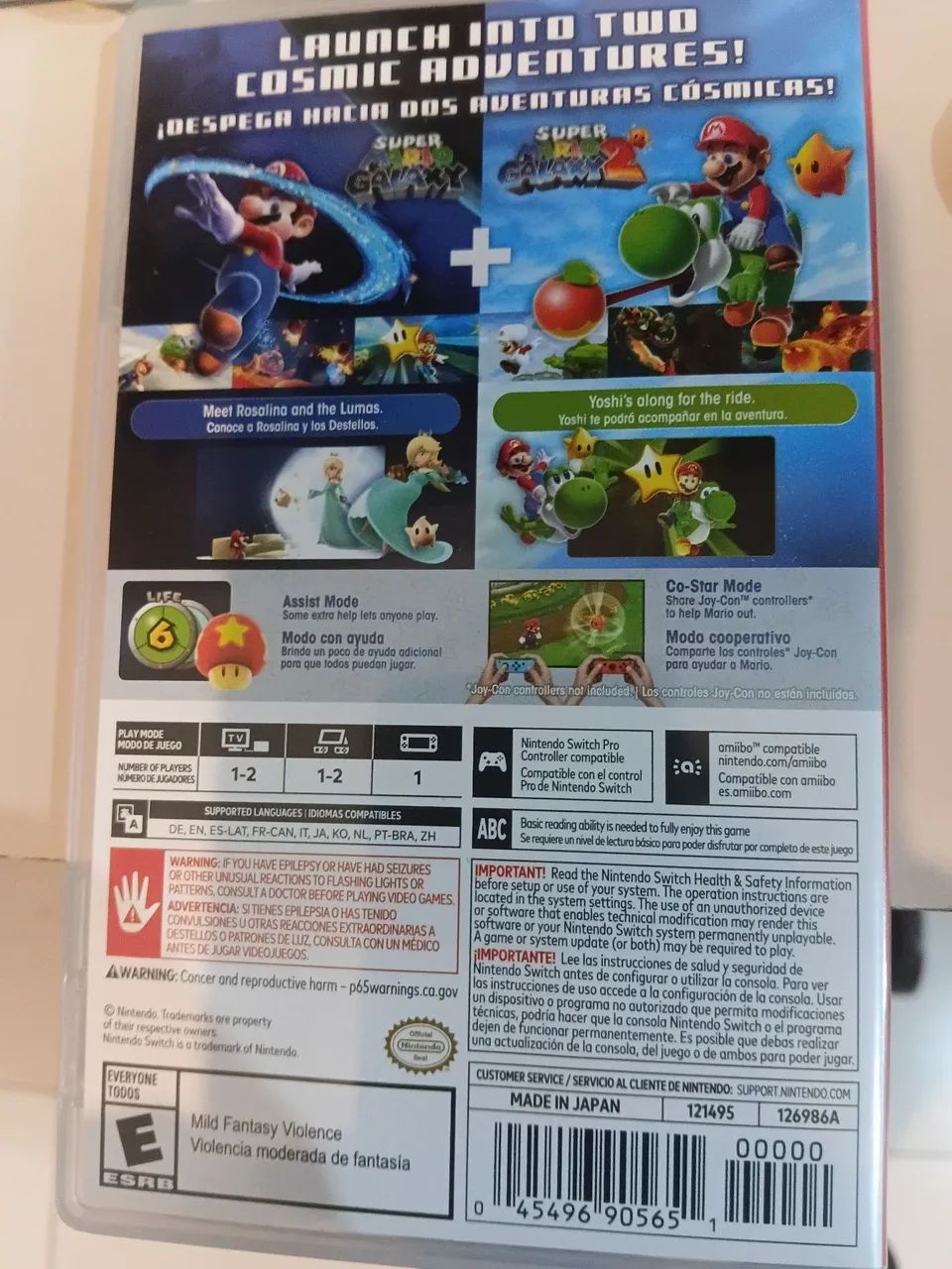 Super Mário galáxi 1 e 2 - Foto 2