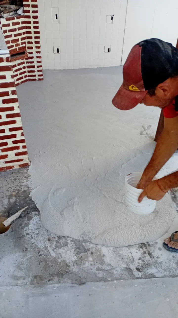 revestimento pedras naturais em pisos por m2 mão de obra aparti de 30m2  - Foto 2
