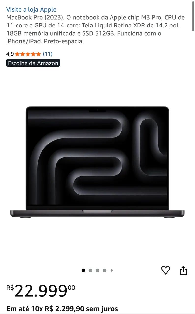 MacBook Pro M3 - Foto 3