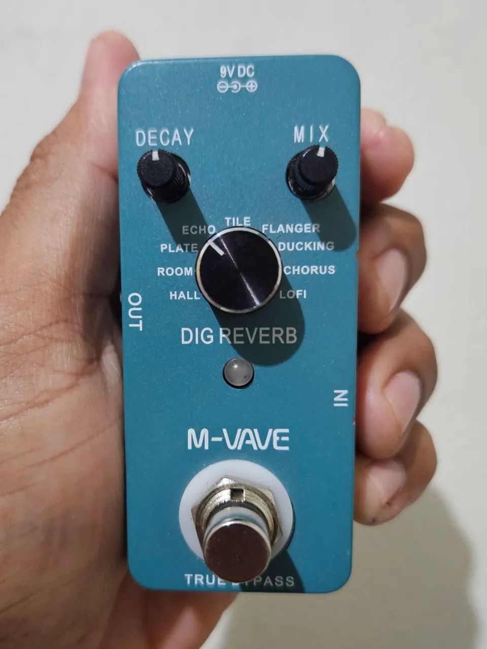 Pedal de reverb