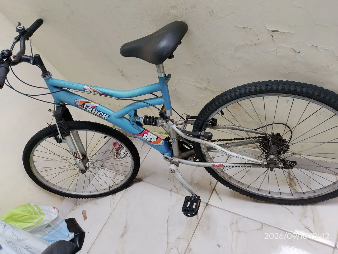 BICICLETA TRAKER ARO 26 USADA - Foto 3