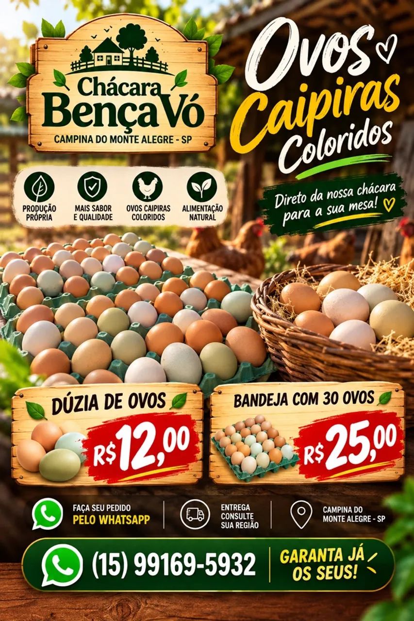 OVOS CAIPIRAS  - Foto 2