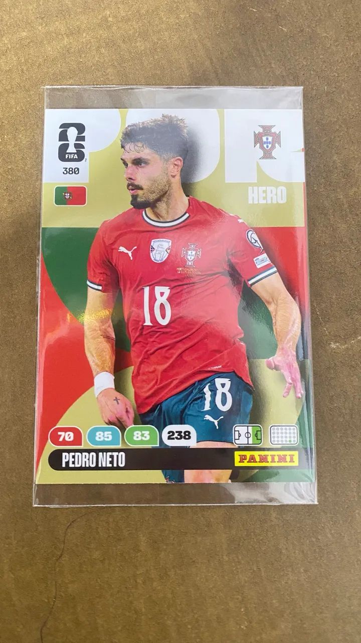 Cards Pedro Neto 380 Portugal Copa do Mundo 2026 - Foto 5