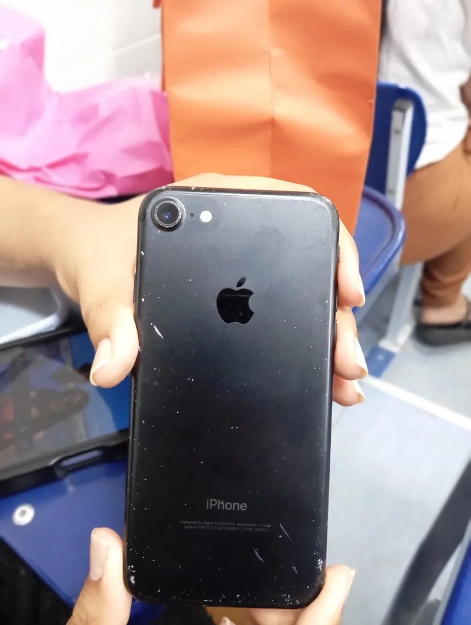 iPhone 7  Preto 128gb - Foto 2