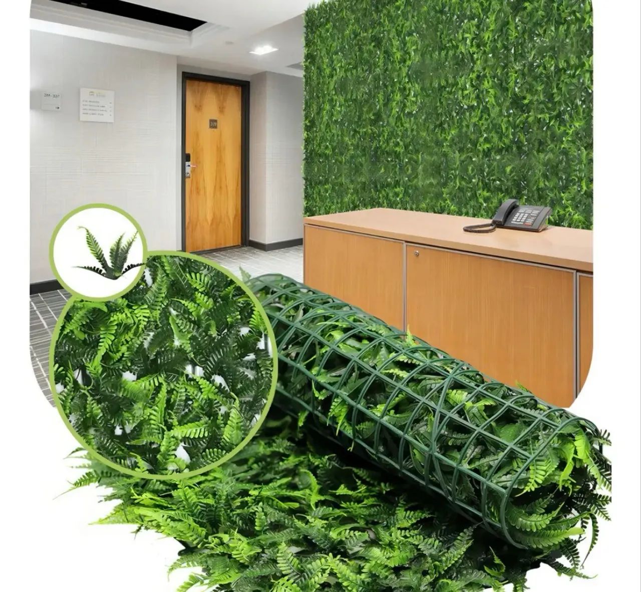Placa Samambaia artificial (30 placas) - Foto 3
