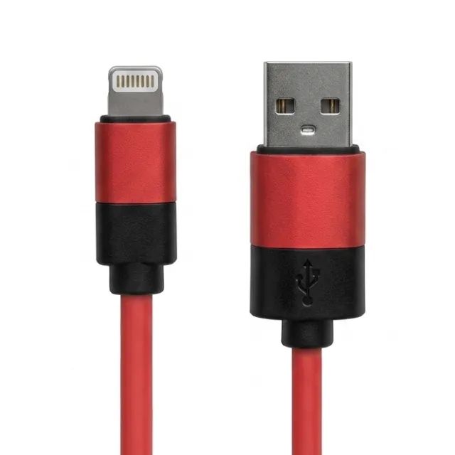 Cabo USB Lightning 90cm 2.4A Carga e Dados Sortido