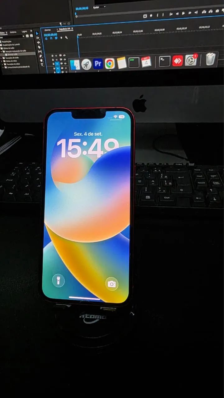 iPhone 13 vermelho edição limitada 