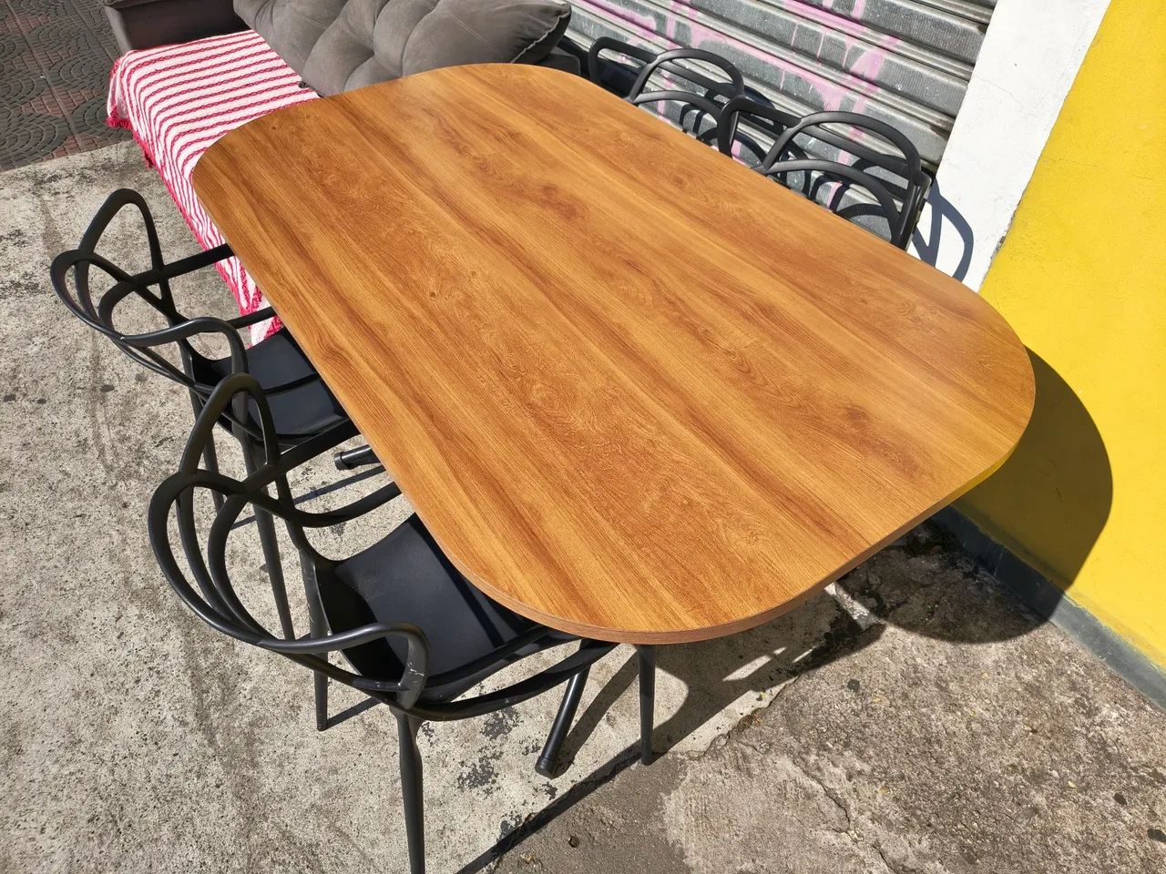 Mesa de jantar com 4 cadeiras Allegra