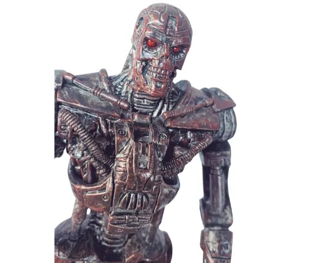 Terminator Salvation T600 Damage Color Red Version FuRyu - Foto 2