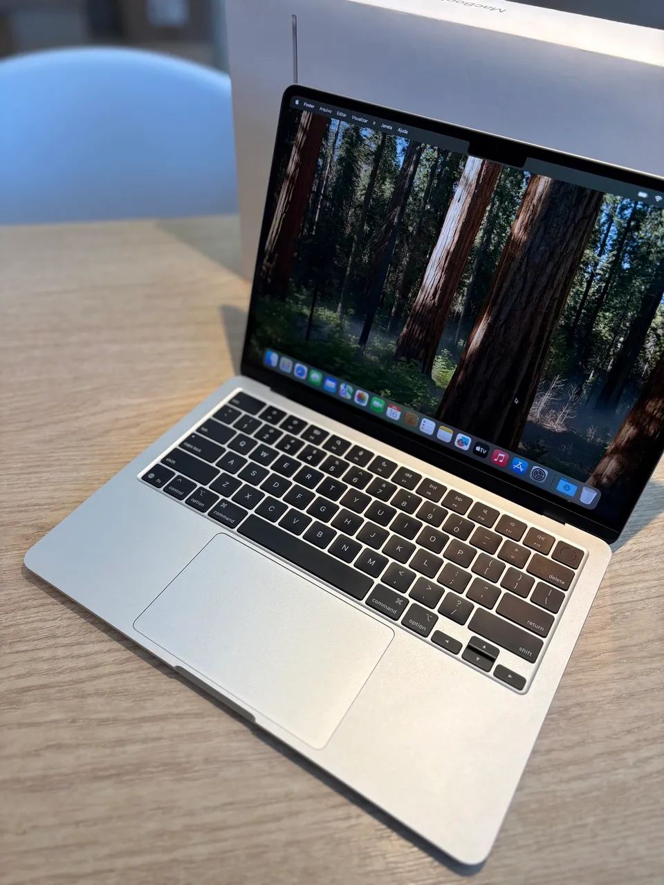 MacBook Air M4 512/16GB Prata 13 Polegadas - Seminovo - Foto 3