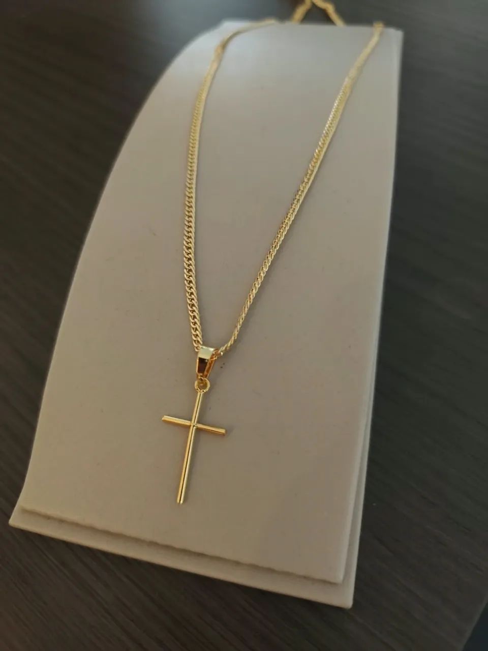 Correntes moeda banhada a ouro 18k - Foto 5
