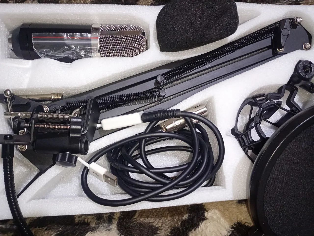 Microfone condensar profissional  - Foto 3