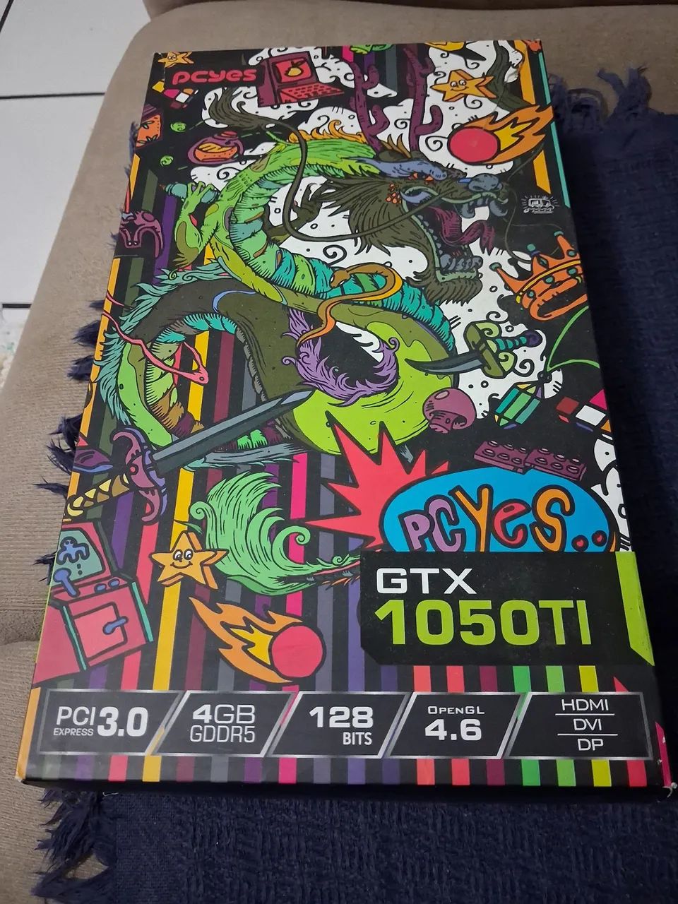 Placa de vídeo pcyes 1050 ti aceito troca