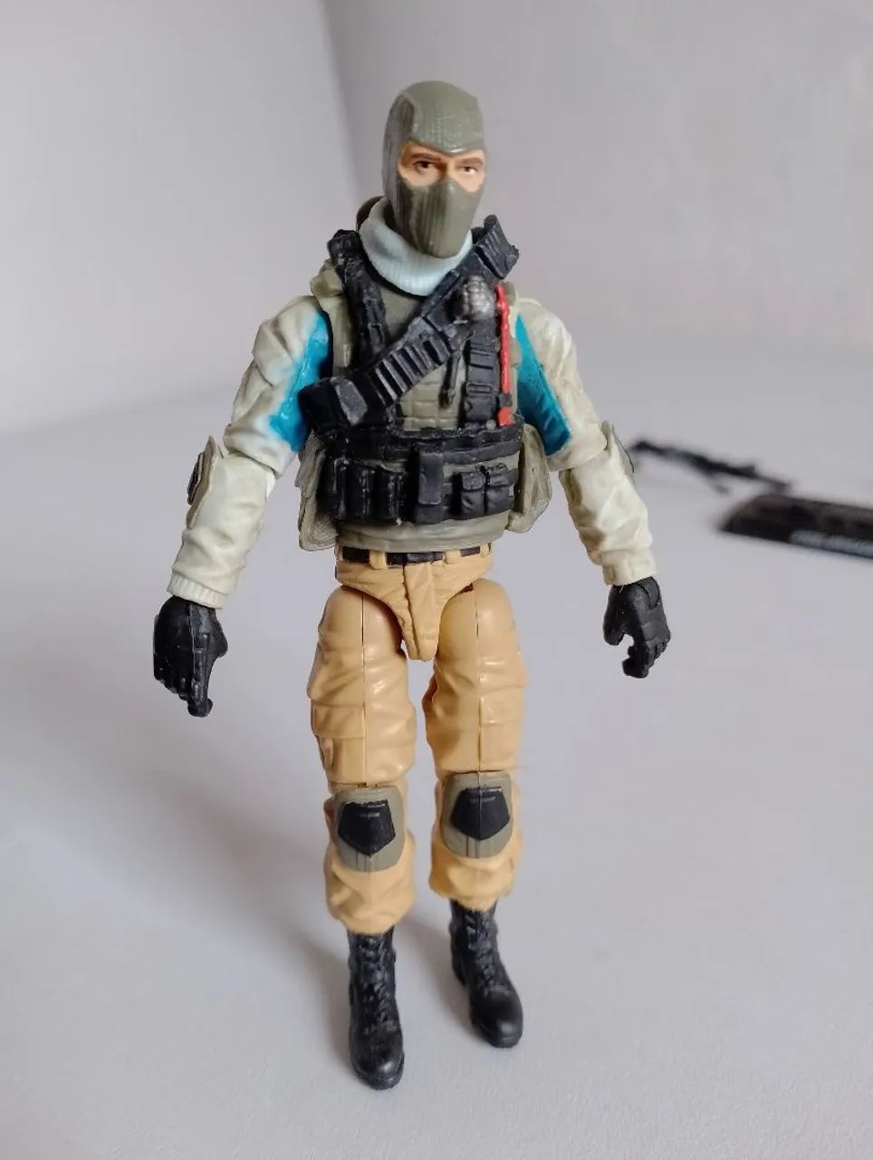 Gi Joe 25th Steel Brigade Tamanho 10 cm HASBRO  - Foto 2