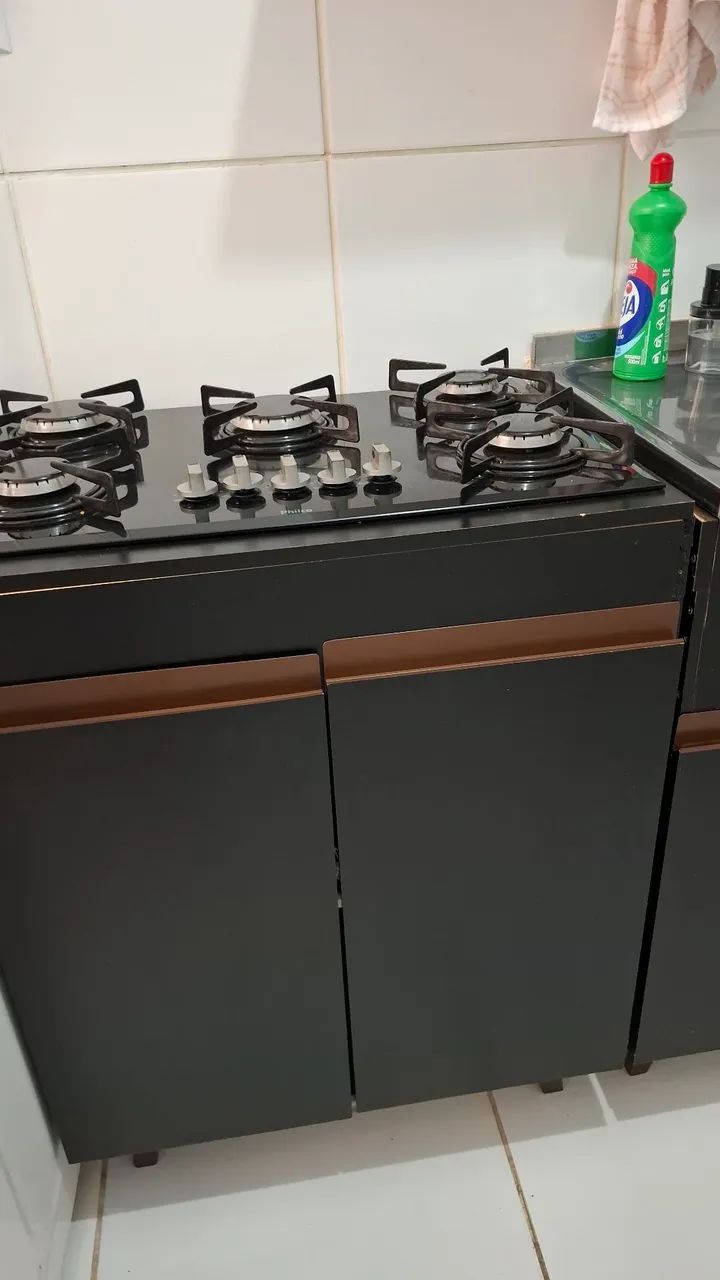 Cooktop philco 5 bocas 
