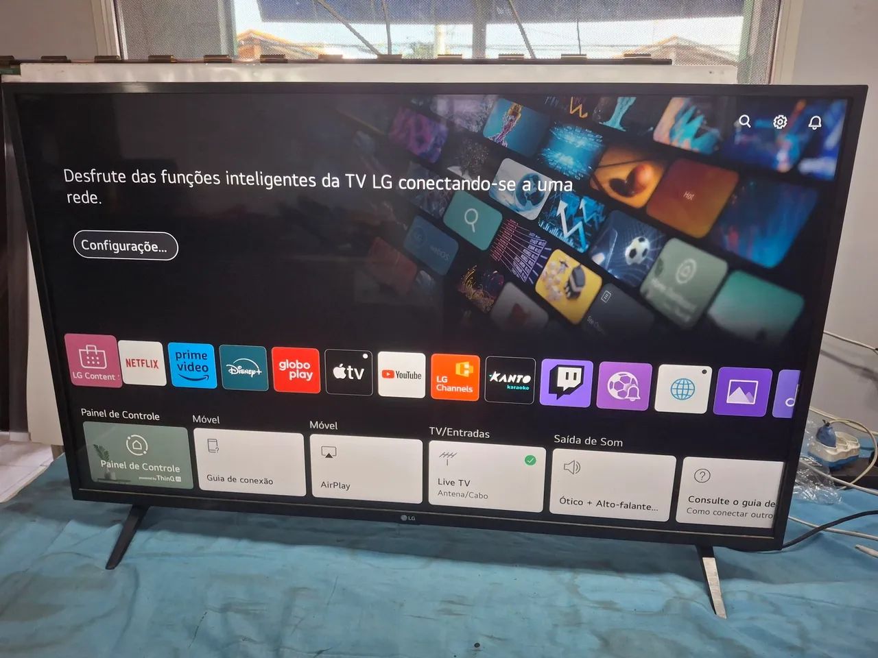 TV LG 4K 43 POLEGADAS SMART COMPLETA - TVs - Conjunto Residencial ...