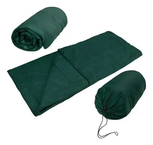 Saco de Dormir Solteiro para Acampamento, Camping e Viagens + Sacola de Transporte - Foto 4