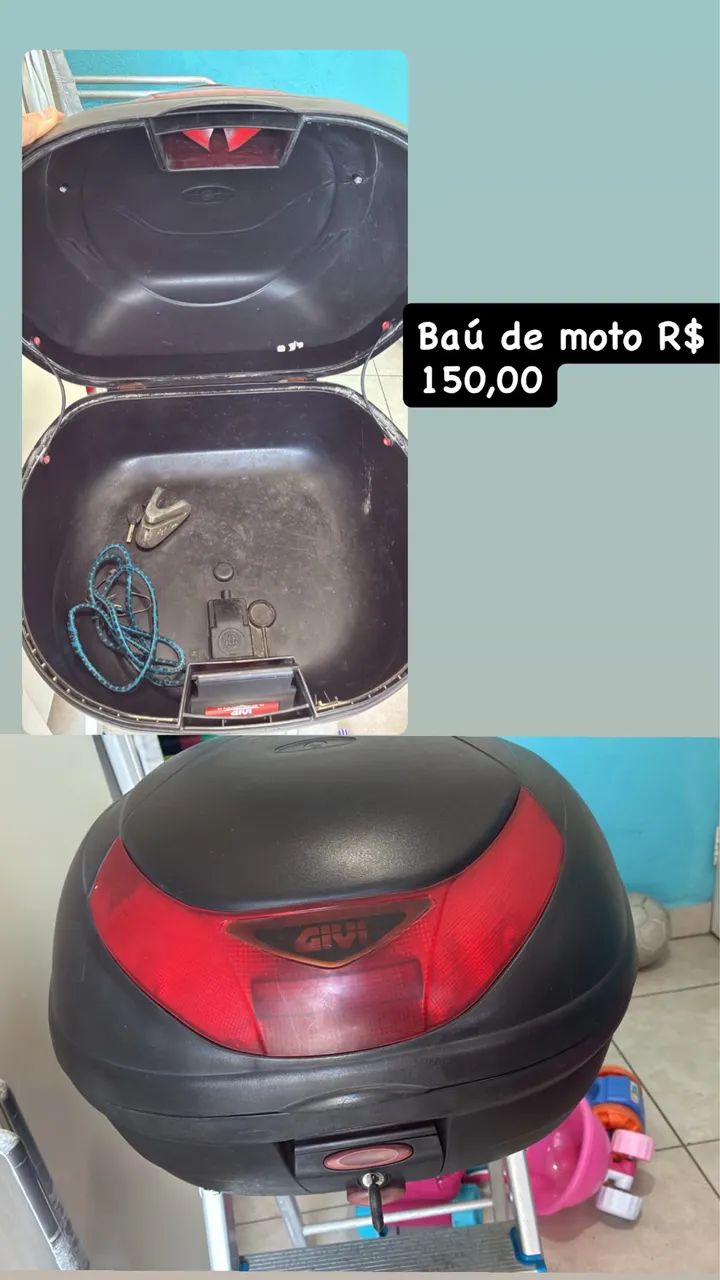Capacete e baú  - Foto 2