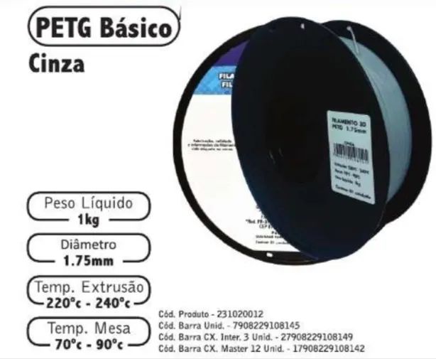 Filamento para impressora 3D Petg - Foto 3