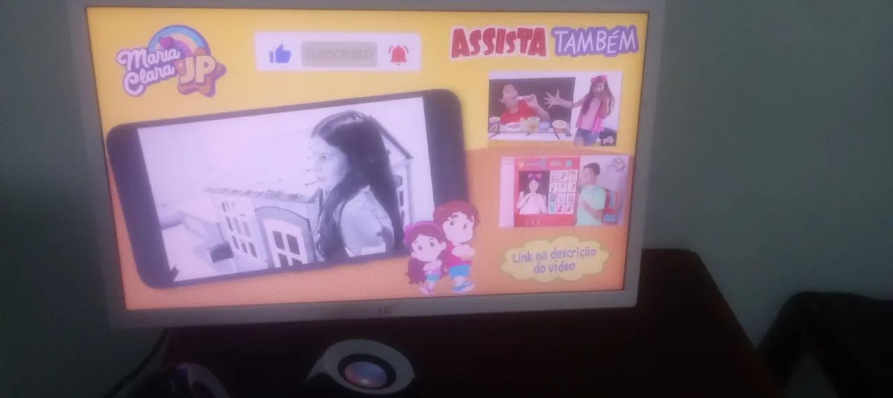 Tv 21 polegadas não é smart já vai com o conversor digital