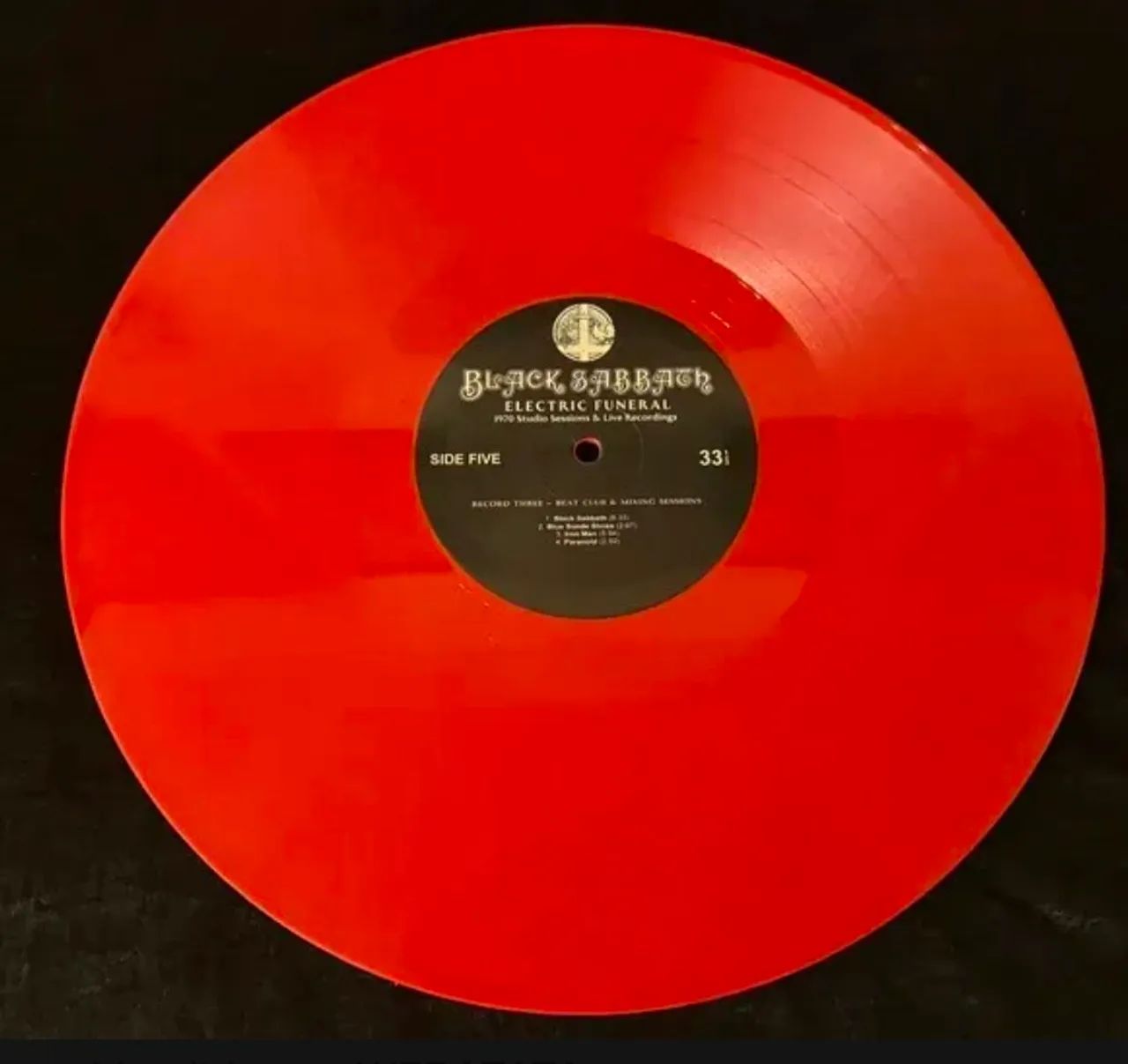 Black Sabbath Box Electric Funeral 3 LP edição limitada - Foto 4