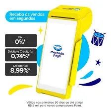 Maquininha Mercado pago Smart Point 2