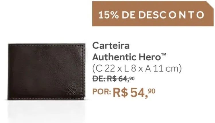 Cateira masculina MARY KAY