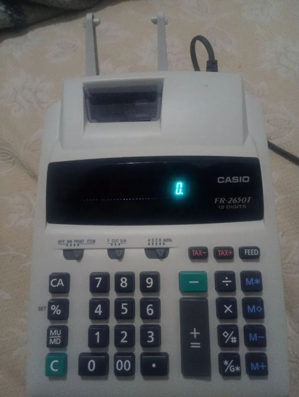 Calculadora com impressora  - Foto 2