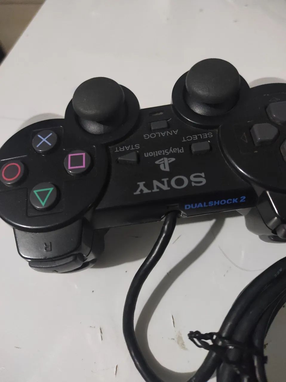 2 Controles PS2, Original Dualshock 2 - Foto 2