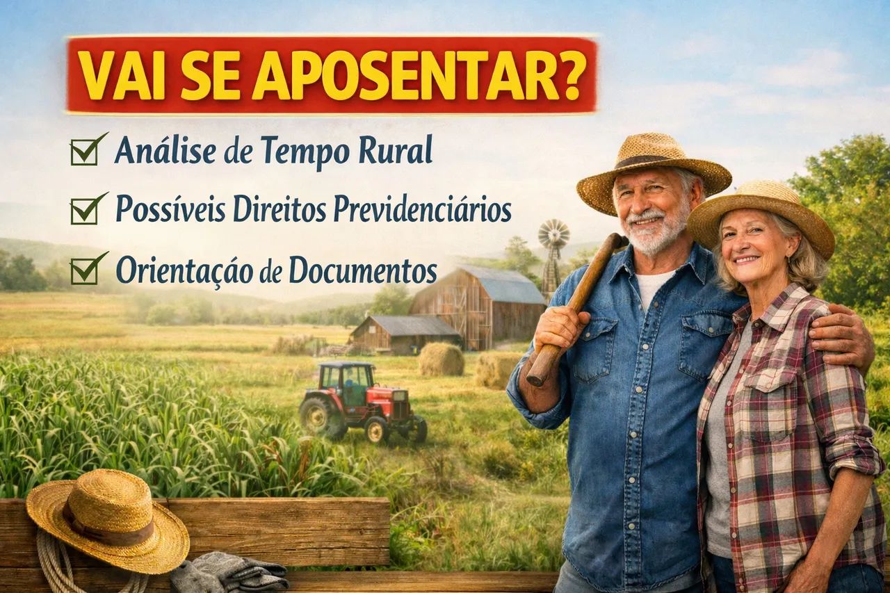 Trabalhador Rural - Saiba se Pode se Aposentar