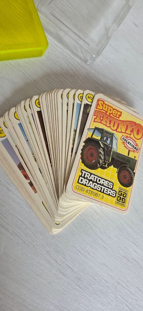 Super Trunfo Tratores Dragsters - Foto 2