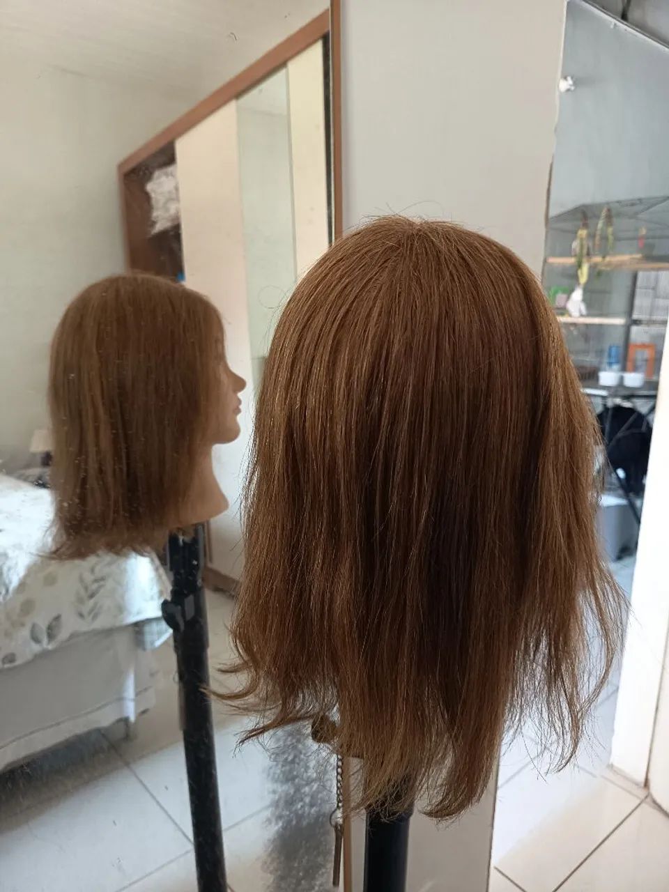 Cabeça de boneca para treinamento 