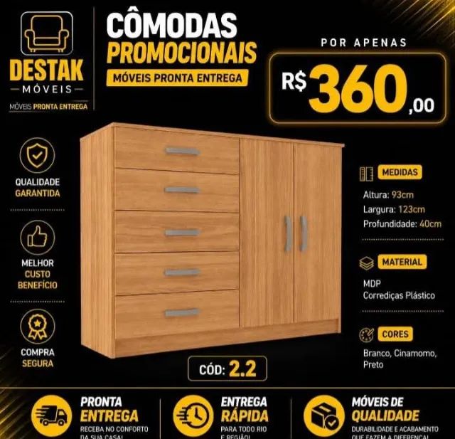 Cômoda (Pague na entrega)